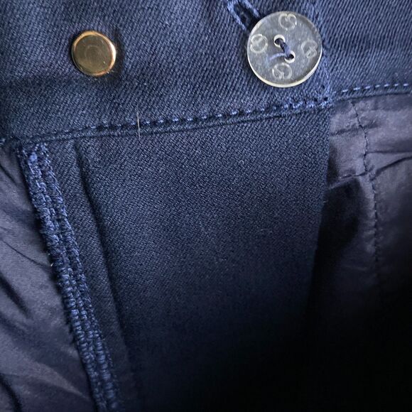 St. John Sport by Marie Gray Navy High Rise Trousers Women's size 6 - Picture 12 of 16